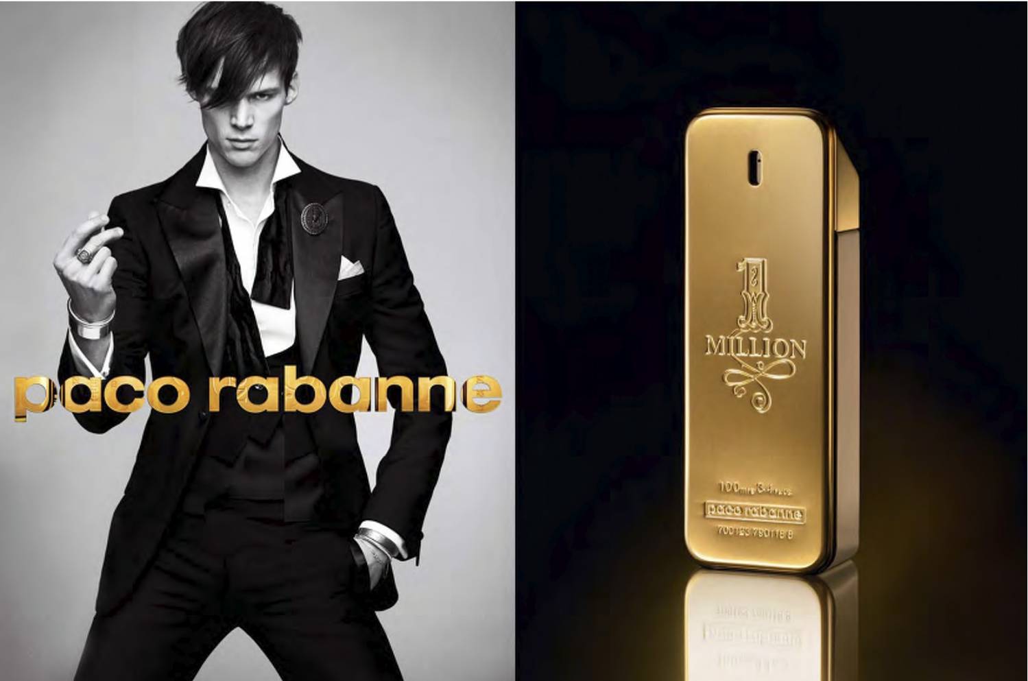 Paco Rabanne 1 Million Eau de Parfum Uomo, 200 ml : : Bellezza